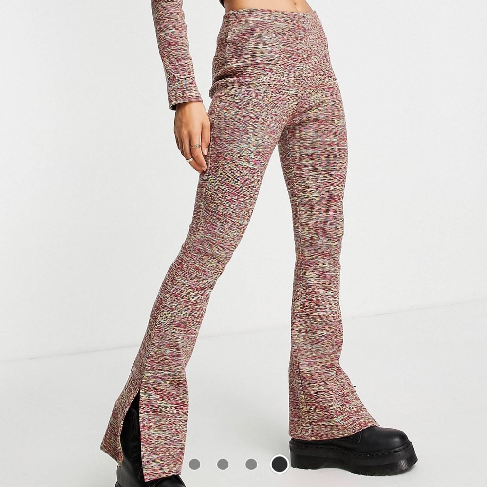 Topshop Petite Flared Pants Size 2